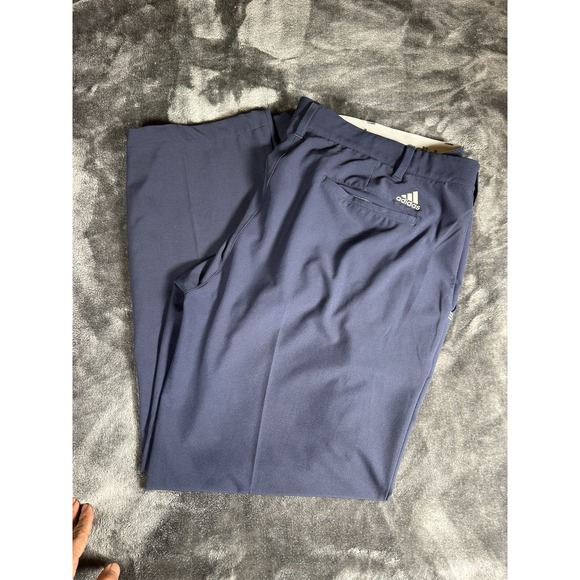 adidas Other - Adidas Golf Pants Men's 30x32 Climate Pleated Blue Casual Lightweight Performanc